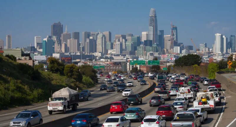 Six California cities rank among Americaâs riskiest places to drive, new data shows